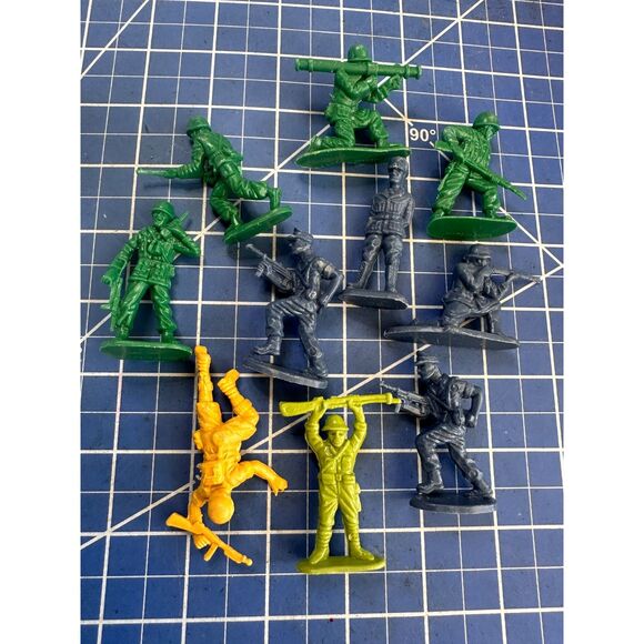 Marx vintage army men figure bundle 10 pcs. 20094 - Picture 1 of 1